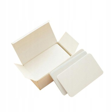 90 arkuszy kart papierowych pusty indeks
