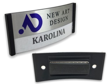 IDENTYFIKATOR Z OKIENKIEM ALUMINIUM MAGNES NOWOŚĆ!