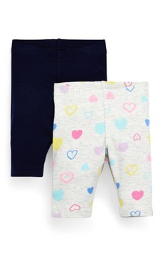 PRIMARK Legginsy dziewczęce 2-pak roz 62 cm