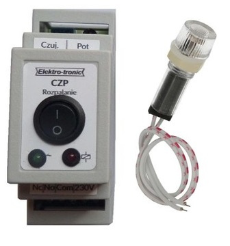 CZUJNIK ZANIKU PŁOMIENIA PIEC OLEJ PRZEPRACOWANY