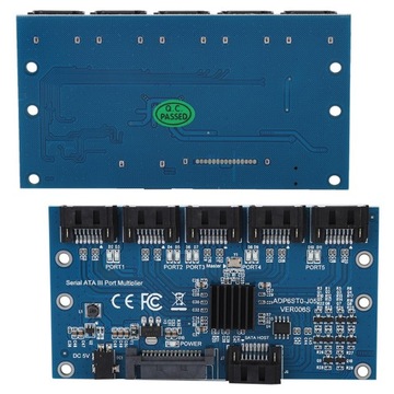 ADP6ST0-J05 KARTA ROZSZERZEŃ SATA3.0 1 DO 5