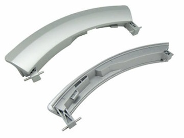 Srebrny uchwyt drzwi rączka pralki Siemens / Bosch 9000238425