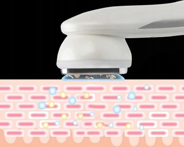 Ультразвуковой массажер для лица EMS Радиомезотерапия 6в1