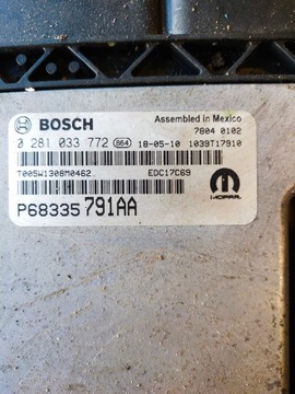 JEEP WRANGLER JEDNOTKA 0281033772