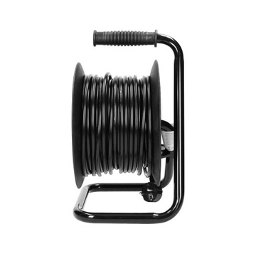 Катушечный удлинитель, 4 розетки 2P+Z, кабель ПВХ H05