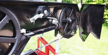 Ленточная пилорама, лесопилка, ленточная электрическая пила, 5,5 кВт, 660 мм, защитная лента для бревен