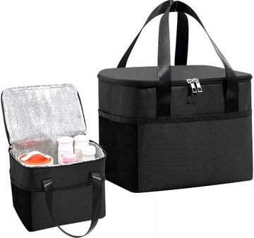 Большая термосумка LUNCH BOX Еда для завтрака