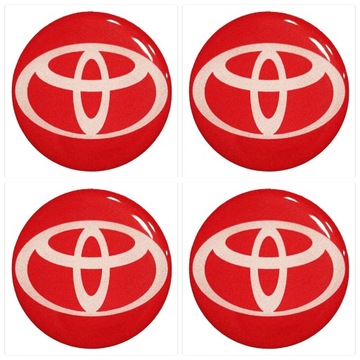 ЭМБЛЕМА ЛОГОТИП 3D Toyota 55 мм 4 шт.