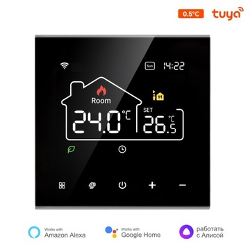 TERMOSTAT POKOJOWY WIFI TUYA CYFROWY REGULATOR 16A