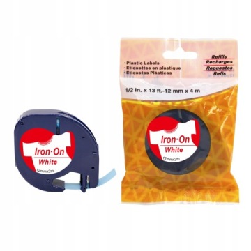 Лента Specmark для DYMO LetraTag 12 ммx4 м белая 18776