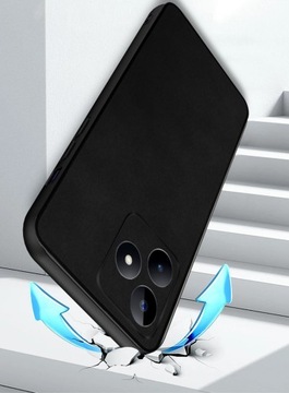 ЧЕХОЛ ДЛЯ REALME ПРИМЕЧАНИЕ 50 4G КОЖАНЫЙ ЧЕХОЛ ДЛЯ БИЗНЕСА ЗАДНЯЯ ЧАСТЬ + СТЕКЛО
