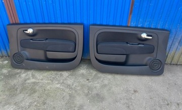 FIAT 500 ABARTH SEDADLA POHOVKA BOKY