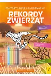 Fantastyczne kol. z kredkami. Rekordy zwierząt