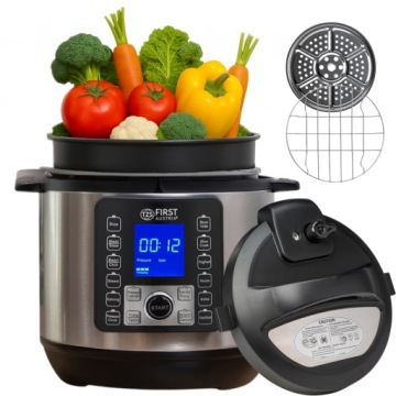 Elektrický tlakový hrnec 6 l First Austria multicooker 12 programů