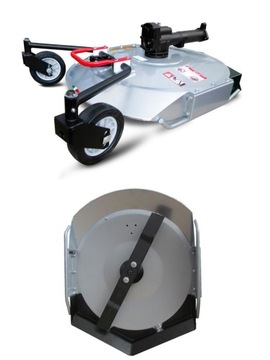 Мотоблок BCS 740, мульчирующая косилка