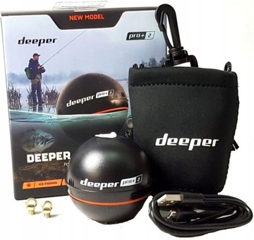 DEEPER PRO + 2 ECHOSONAR ОРИГИНАЛЬНЫЙ WIFI ЭХОНАР НОВЫЙ