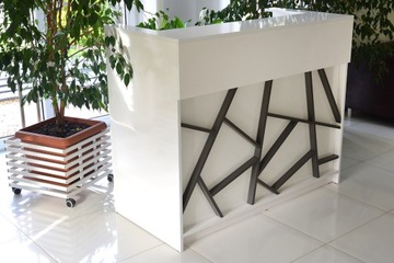 Lada recepcyjna R100 recepcja 150x70cm LED