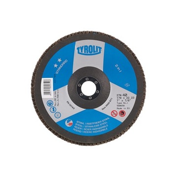 LAMELKA ŚCIERNICA TYROLIT 125 GR 60 STANDARD