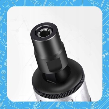 SZLIFIERKA PNEUMATYCZNA PROSTA 1/4 6MM Z AKCESORIAMI WALIZKA + ŚCIERNICE