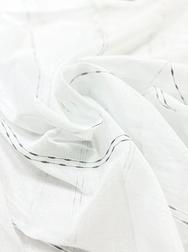 На метр Фон Длинная Штора Белая Вспышка Полосы Серая Высота 310 см