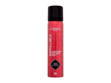 L Oreal Paris Infaillible 3-Second Setting Mist 75 ml dla kobiet Utrwalacz