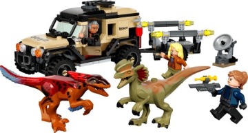 LEGO Jurassic 76951 PYRORAPTOR AND DILOFOZAUR RIDE
