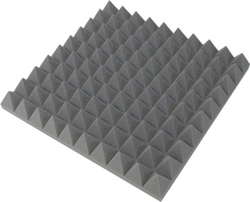 Pianka akustyczna panel wygłuszający PIRAMIDKA 50x50 gr. 7cm APAMA