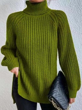 Oversized Knitted Sweater Women Autumn Winter Casu