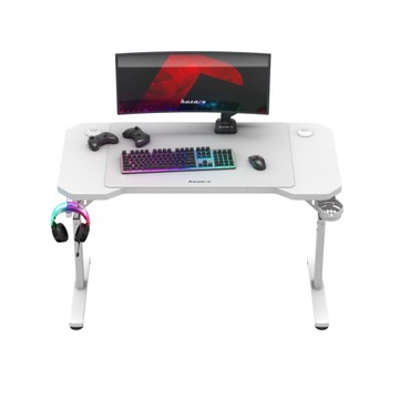 Игровой стол с регулируемой высотой HUZARO Hero 2.6 White PAD