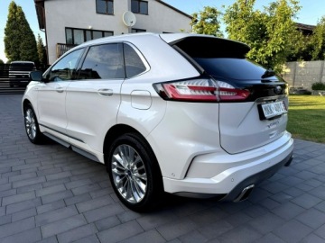 Ford Edge II SUV Facelifting 2.0 EcoBlue Bi-Turbo 238KM 2019 Ford EDGE Vignale 2.0TDCI 4x4 Biała Perła, zdjęcie 3