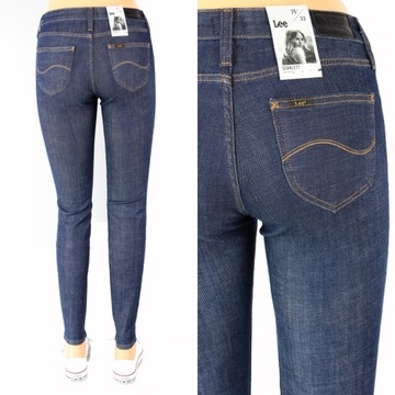 LEE SCARLETT SKINNY JEANSY SPODNIE _ W25 L33