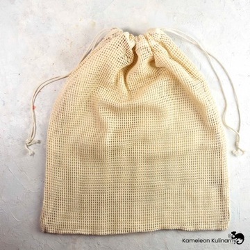 СУМКА ДЛЯ ПОКУПКИ Сумка из хлопка ECO сетка БОЛЬШАЯ 30х40