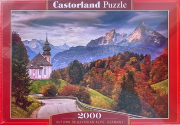 Puzzle 2000 Autumn in Bavarian Alps Germany