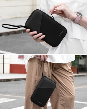 INNOSTYLE SASZETKA PODRÓŻNA NA DOKUMENTY ORGANIZER WODOODPORNA ANTY-RFID