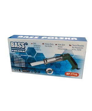 ТЕРМОНОЖ ДЛЯ РЕЗКИ ПЕНОСТАТИРОПА И ПВХ BASS PL