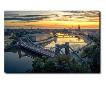 Вроцлавская картина на холсте для гостиной 40х60.