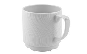 Lubiana Victoria белая фарфоровая кружка, 300 мл