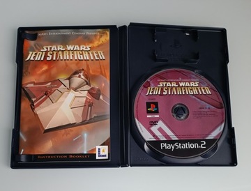 ЗВЕЗДНЫЕ ВОЙНЫ JEDI STARFIGHTER PS2 ПОЛНАЯ ПОЛНАЯ СТАНЦИЯ ДЛЯ PLAYSTATION 2