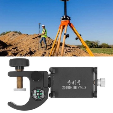 Зажим для сбора данных с компасом и держателем для телефона RTK GPS