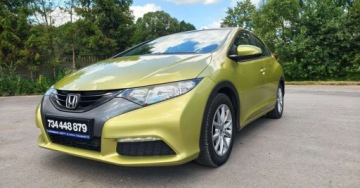 Honda Civic IX Hatchback 5d 1.8 i-VTEC 142KM 2014 Honda Civic 1.8 Benzyna 142ps. Klimatronic Navi Kam.Cof. 2014 1.8 Benzyna, zdjęcie 9