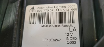 MERCEDES B TŘÍDA W246 BI XENON LED DISKRÉTNÍ PRAVÁ LEVÝ KOMPLET