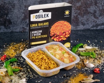 БЛЮДА Азиатская Курица и Рис БАЛАНС