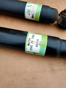 KOMPLET TLUMIČE ZADNÍ MAZDA CX-5 4WD KD4528700C ORIGINÁLNÍ