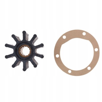 Черный — подходит комплект резиновых крыльчаток водяного насоса