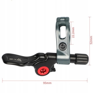 СЕЛЕКТОР СИДЕНЬЯ MTB DROPPER, НЕРЖАВЕЮЩАЯ СТАЛЬ