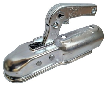 Zaczep kulowy hak do przyczepy przyczepki rura Fi60 750kg SPP ZSK-750D
