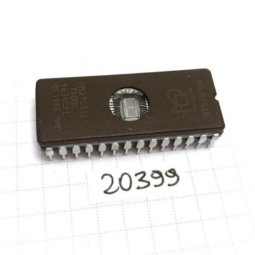 Pamięć EPROM 27C512 512Kbit 120ns CDIP28UV AMD Am27C512