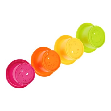 ИГРУШКА ДЛЯ ВАННЫ ВОДНАЯ УТКА 4 ​​ЧАШКИ