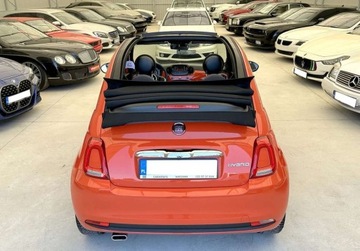 Fiat 500 II CC Seria 4 1.0 mHEV 70KM 2023 Fiat 500 500 Cabrio 1.0 HYB 70 KM Salon PL 1 WLASC 2023r 4.000 km Warsza, zdjęcie 10