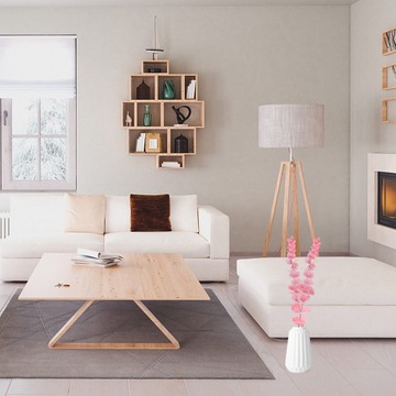 5 sztuk liści Faux gałęzi łodygi Diy łodyga liścia